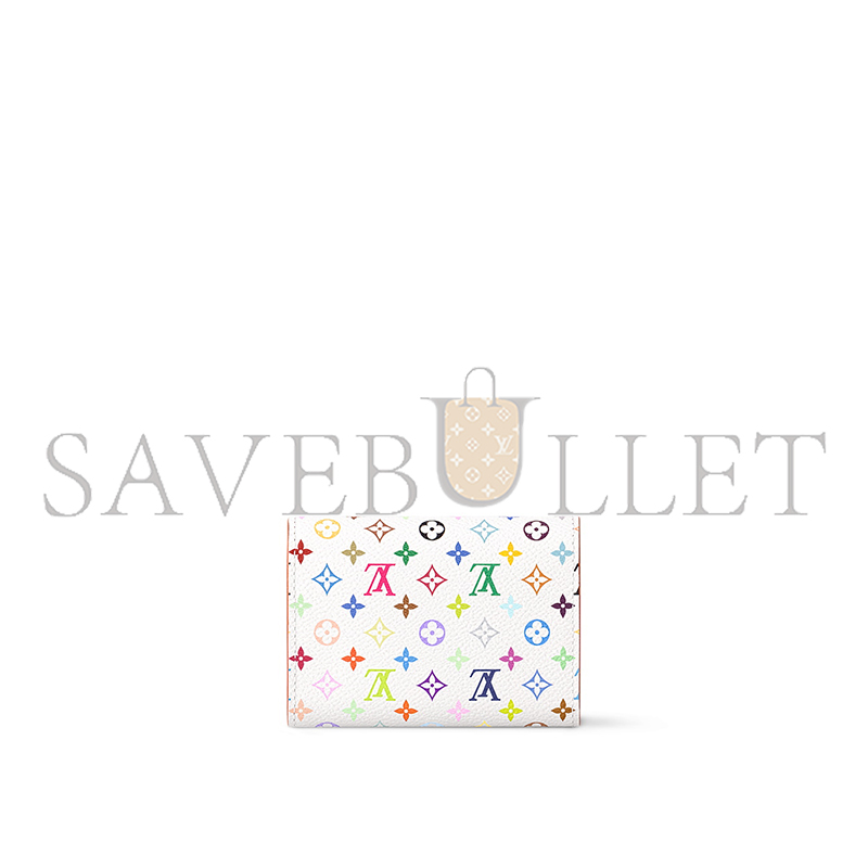 LOUIS VUITTON MURAKAMI LV X TM ROSALIE COIN PURSE M13399 (11*8*3cm) LOUIS VUITTON MURAKAMI LV X TM ROSALIE COIN PURSE M13399 (11*8*3cm)